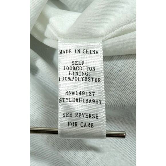 Women Skirt Small Blue Striped Floral Eyelet Bow Nautical Cottage Coquette - Picture 13 of 14